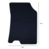 CUSTOM CARPET OCC DESIGN RENAULT MEGANE III (2009-2016) 5 PCS
