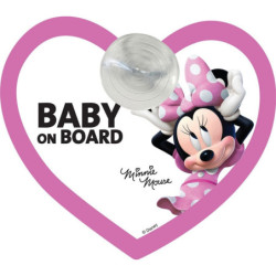 BEBÉ A BORDO MINNIE