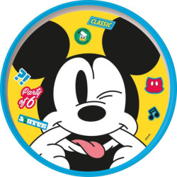 PLATO ANTIDESLIZANTE BICOLOR PREMIUM MICKEY