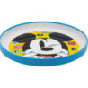 PLATO ANTIDESLIZANTE BICOLOR PREMIUM MICKEY