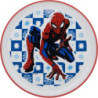 PLATO ANTIDESLIZANTE BICOLOR PREMIUM SPIDERMAN