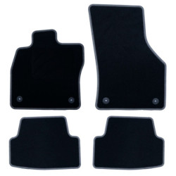Alfombra A Medida Occ Volkswagen Golf Vii (2012-2019) 5 Pz Gris Oscuro
