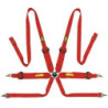 ARNÉS DE SEGURIDAD TECNICA 3"+2" FIA 8853-2016 - PULL UP ROJO