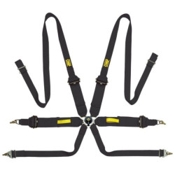 ARNÉS DE SEGURIDAD TECNICA 3"+2" FIA 8853-2016 - PULL UP NEGRO