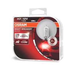NIGHT BREAKER® SILVER H7 DUO BOX
