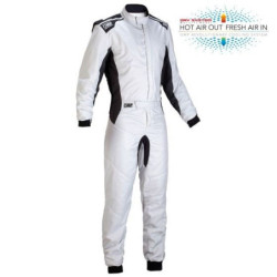 ONE-S RACING SUIT FIA 8856-2018 SILVER GRAY SIZE 52