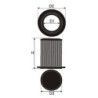 FILTRO SUSTITUCION GREEN G491622 ROUND