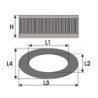 FILTRO SUSTITUCION GREEN R727415 OVAL