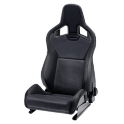 ASIENTO RECARO CROSS SPORTSTER CS CALEFACCION  PIEL VIENNA NEGRO PILOTO