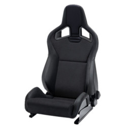 ASIENTO RECARO CROSS SPORTSTER CS AIRBAG CALEFACCION PIEL ARTIFICIAL NEGRO/DINAMICA NEGRO PILOTO