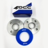 SEPARADORES OCCMOTORSPORT D. CENT. ANCHO: 15MM PCD: 4X100 CB.H: 57.1 CB.W: 57.1 OD: 141 BOLTS M12X1.5 CONIC