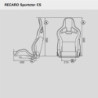 ASIENTO RECARO SPORTSTER CS CALEFACCION  PIEL ARTIFICIAL NEGRO/DINAMICA NEGRO COPILOTO