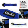 Cinta de remolque de nylon azul | OCC Sport