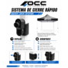 CARPA RACING 3X3M ACERO INOX NEGRO