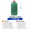 Anticongelante verde 30% -16ºC 5 litros | OCC Sport