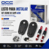 Black kit closure of bonnet aero with key | OCC Sport