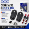 Black kit closure of bonnet aero with key | OCC Sport