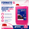 Anticongelante rosa 20% -9ºC 5 litros | OCC Sport