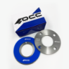 SEPARADORES OCCMOTORSPORT D. CENT. ANCHO: 15MM PCD: 4X108 CB.H: 65.1 CB.W: 65.1 OD: 141 BOLTS M12X1.25 CONIC