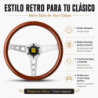 MOMO INDY HERITAGE 350 WOODEN STEERING WHEEL