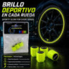 TAPONES VALVULA LED AMARILLO