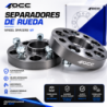 SEPARADORES OCCMOTORSPORT D. CENT. ANCHO: 15MM PCD: 4X100 CB.H: 57.1 CB.W: 57.1 OD: 141 BOLTS M12X1.5 CONIC
