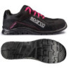ZAPATILLAS SPARCO PRACTICE JODY TALLA 36 NEGRO/ROSA S1P SRC