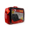 Cubre asientos MOMO set 11 piezas negro y rojo | OCC Sport