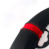 Funda volante MOMO Supergrip negro/rojo | OCC Sport