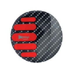 STEERING PUSH BUTTON STICKER