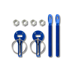 Blue kit closure of bonnet with spring | OCC Sport