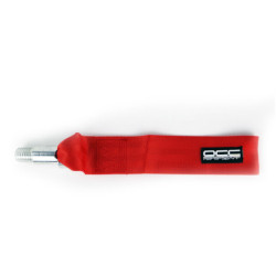 Cinta de remolque roja con tornillo para JDM | OCC Sport