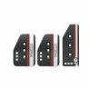 SPARCO SETTANTA PEDALS BLACK 3PCS NORMAL