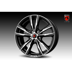 LLANTA MOMO K2 BLACK P 65X15 25 4X108 65.1 |NAD|