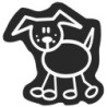 STICKER FAMILY DOG CS5