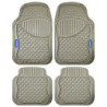ALFOMBRA GOMA BEIGE 4 PIEZAS GOODYEAR CS4