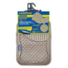 ALFOMBRA GOMA BEIGE 4 PIEZAS GOODYEAR CS4