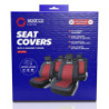 JUEGO FUNDAS S-LINE ROJO SPARCO CS6