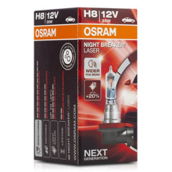 H8 1 NIGHT B LASER 35W12V+150% NEXT GENERATION