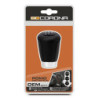 BLACK PERFORATED LEATHER SPORT KNOB