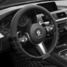 S101 BLACK STEERING WHEEL COVER