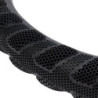 S101 BLACK STEERING WHEEL COVER