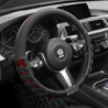 STEERING WHEEL COVER S101 INTL RED