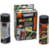 GOMA LIQUIDA NEON 2 PC. SET, ROJO 1 X 400 ML +  BASE COAT 1 X 400 ML