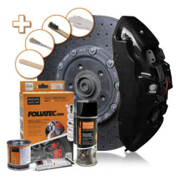 PINTURA PINZA FRENO SET, MIDNIGHT NEGRA 3 COMPONENTES
