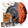 PINTURA PINZA FRENO SET, FLAME NARANJA 3 COMPONENTES