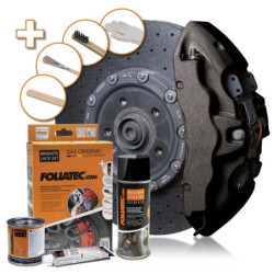 PINTURA PINZA FRENO SET, CARBON METALICO 3 COMPONENTES
