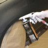 HARD ROCK LINER REMOVABLE SET, NEGRA PINTURA 2,5 L, HARDENER 0,5 L, BASECOAT 2,5 L, SPRAY GUN