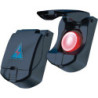 ENGINE STARTER LOCK LINE, NEGRA 1 PIECE