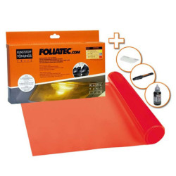 PLASTIC TINTED FILM, ROJO  1 PIECE, 30 X 100 CM